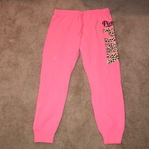 “Pink” jogger pants